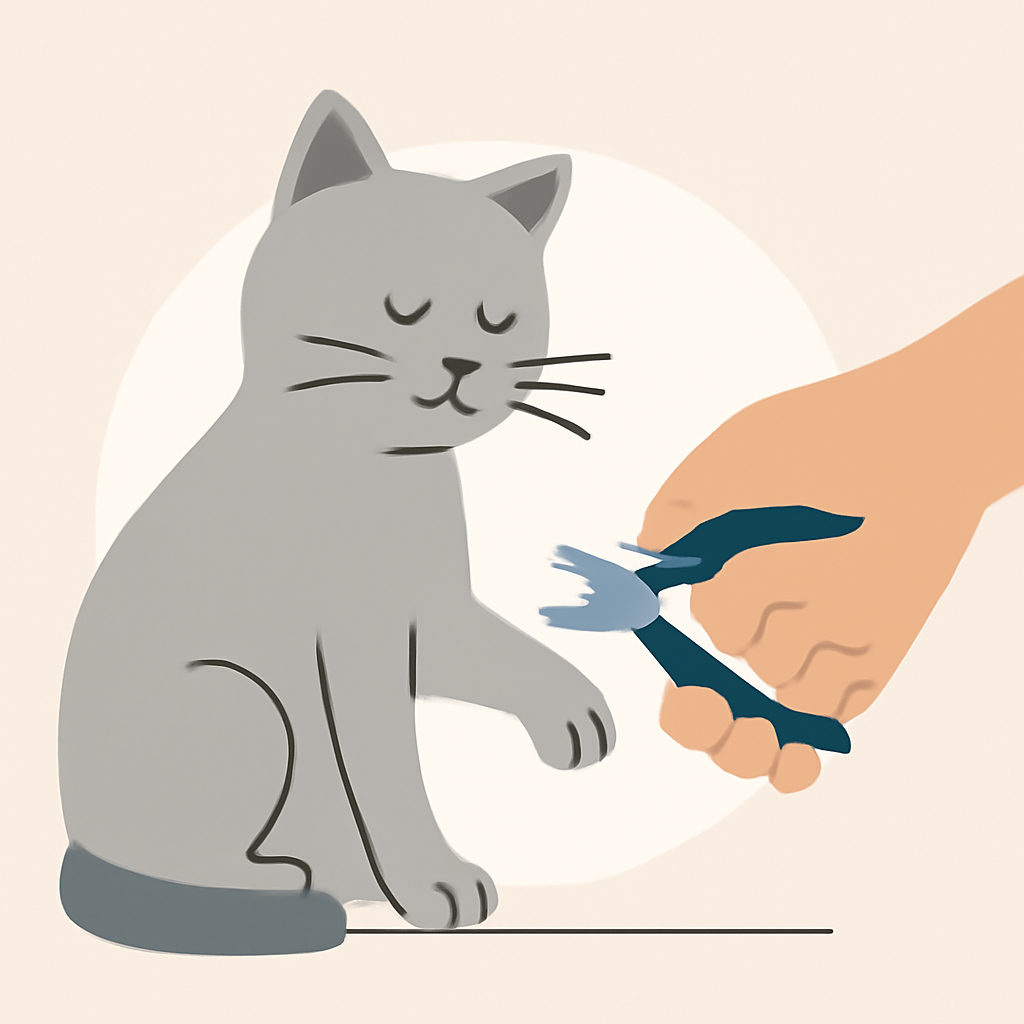 猫が爪切りを嫌がる理由