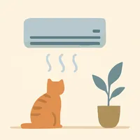 猫が猛暑に留守番する時のエアコン設定温度はどのくらいが最適？