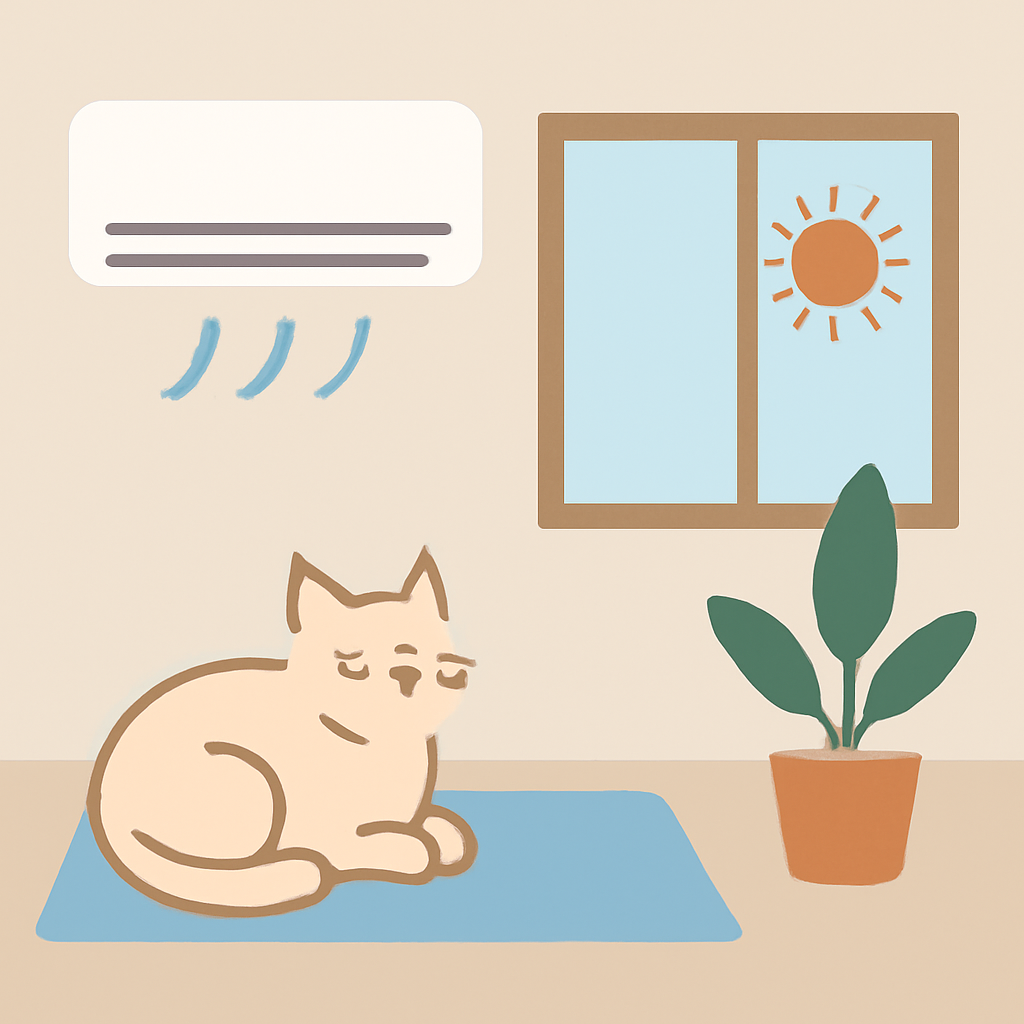 エアコンを活用して快適に過ごす